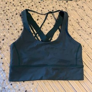 Balance Athletica turquoise Aura sports bra